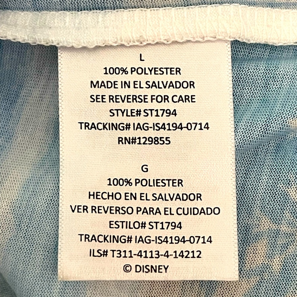 ✨3 FOR $18✨ MIX & MATCH…GIRLS “DISNEY” FROZEN LIGHTWEIGHT TOP…SIZE LARGE - Picture 2 of 3